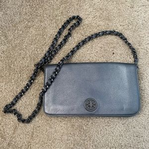 Tory Burch Silver Crossbody